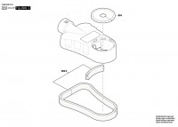 Bosch 1 600 A00 1G7 GDE 68 Dust Extraction Spare Parts